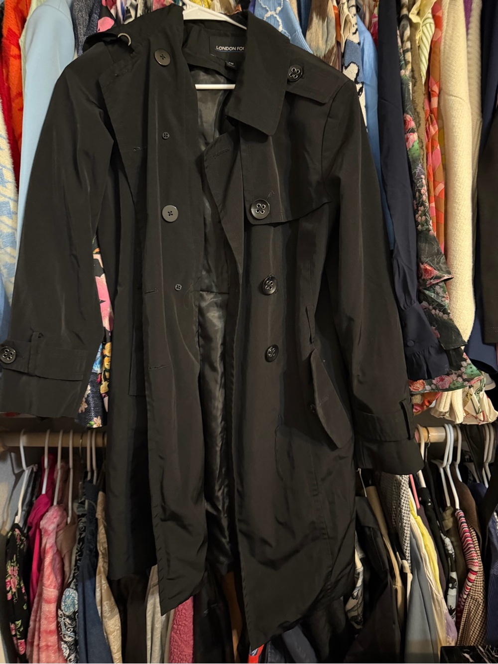 London fog trench coat PM
